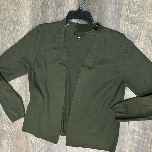 Worthington Sweaters - Worthington Hunter Green Knit Sweater. (LG)
